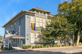 Everyone's favorite community center! The Phinney Neighborhood Association Community Center is just a few blocks away.