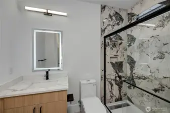 En suite bath! (photo of similar home in separate community)