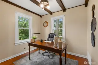 Main floor den / office space