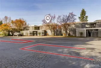 Enjoy peace and quiet in this boutique 12-unit complex. Includes two assigned parking spaces.