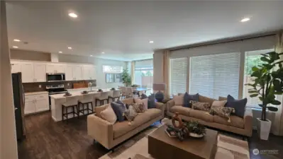 **Photos are of model home, different floorplan. Colors, features and specs will vary**