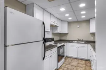 Lower level kitchen