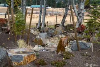Professionally landscaped.