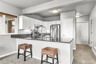 Lower level ADU full kitchen