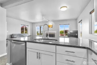 Lower level ADU full kitchen