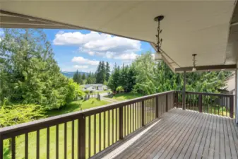 View off primary deck