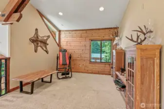 Upstairs Loft area
