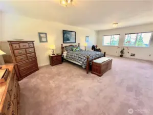 Huge Primary Suite with incredible view - with full Bath attached.