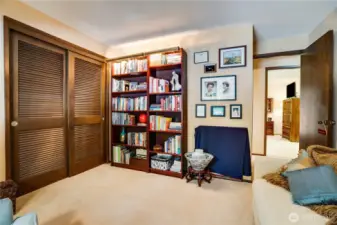 1 of 2 additional bedrooms upstairs.