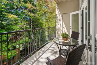 Deck with Storage Closet