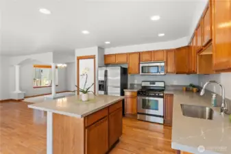 Large open space for entertaining