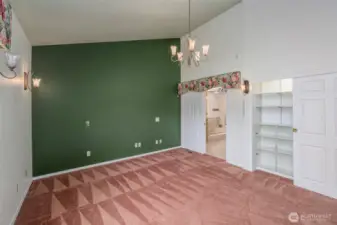 Primary Bed Room with storage