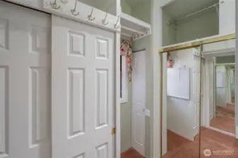 Primary Bedroom Closets