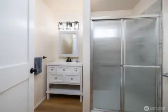 Updated main level bathroom