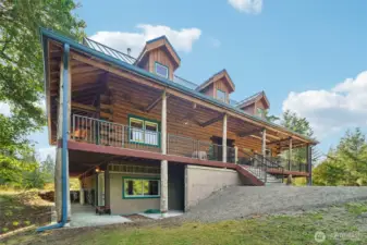 Wrap around porch