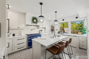 Fully remodeled custom kitchen
