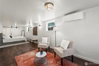 Studio Apartment with Full kitchen, Large Closet, 3/4 bath and private entrance.