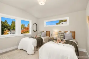 Upper level bedroom