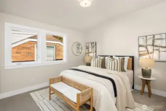 Upper level bedroom