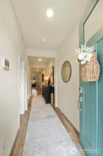 Front entry with Bedroom #3 or office or flex space  just to the left