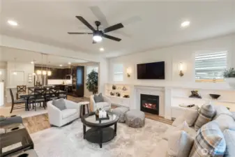 Professionally designed interior with modern elegance