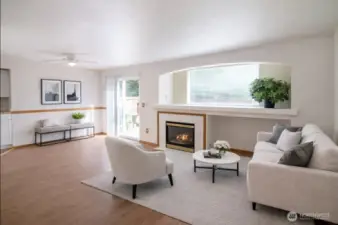 Virtually staged and so inviting!