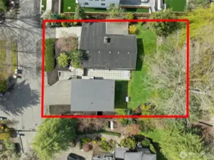 Lot lines of property