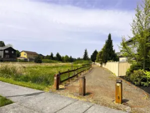 Trail head close by