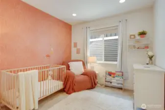 Second bedroom on the main floor with features onsuite bathroom & closet