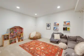 large bonus room perfect for a play room, office space, etc