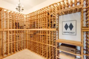 large walk in wine cellar!!