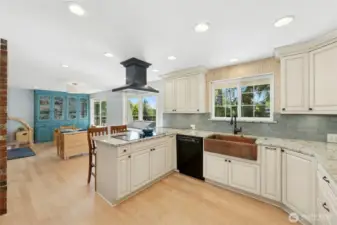 Bright, spacious, and full of charm—this stunning kitchen is the heart of the home!