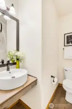 Updated bathroom conveniently located on the main level.