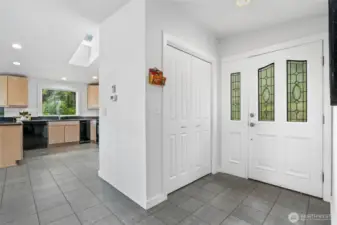 The Kitchen is conveniently located near the entry and has a walk-in pantry.