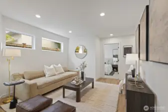 BONUS: 2nd living/bonus room that you do not get in other townhomes!