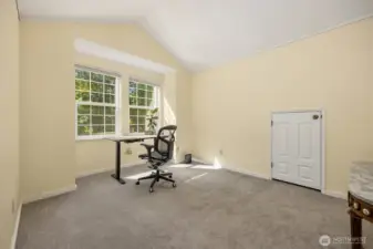 Final room upstairs at the front of the house that can be used for whatever suits your needs... office? den? workout studio?  You decide!