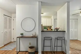 Bartop.   *Home is virtually staged.