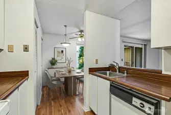 Kitchen.   *Home is virtually staged.