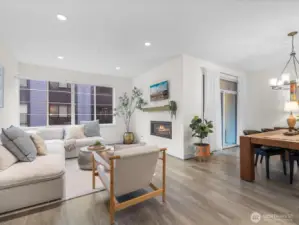 Inviting living room