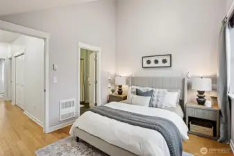 Upper Level Primary Bedroom