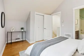 Upper Level Primary Bedroom