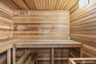 Main bathroom sauna