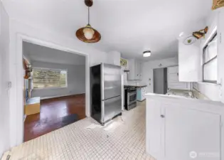 Kitchen with all teh necessities