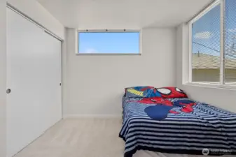 Second bedroom with ensuite bathroom.