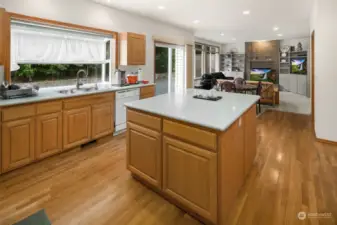 Kitchen with island 3-3