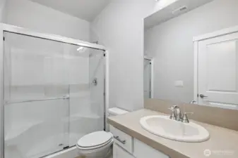 3/4 bath on main floor