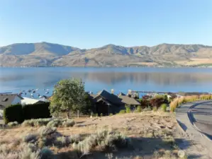 Expansive lake views