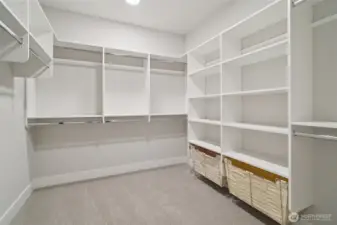 Primary Bedroom Walk-in Closet