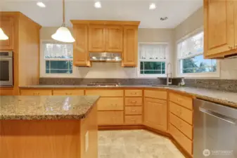 SS appliances and gas cook top