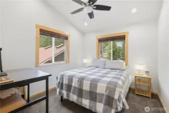 Bedroom 2 in ADU above Shop